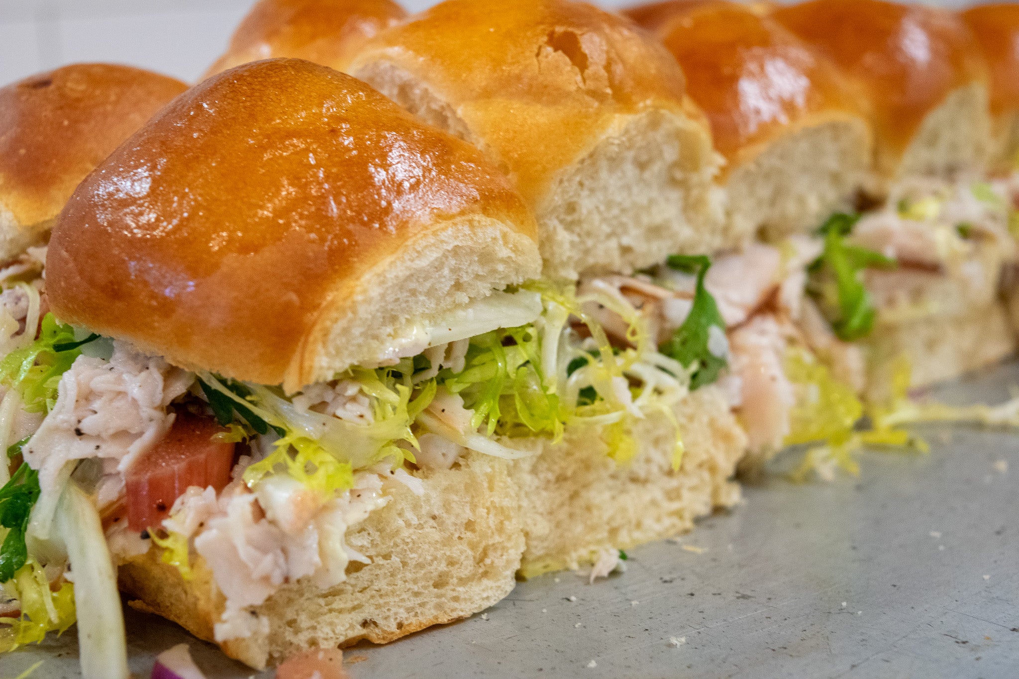 Mini Turkey Brioche Box