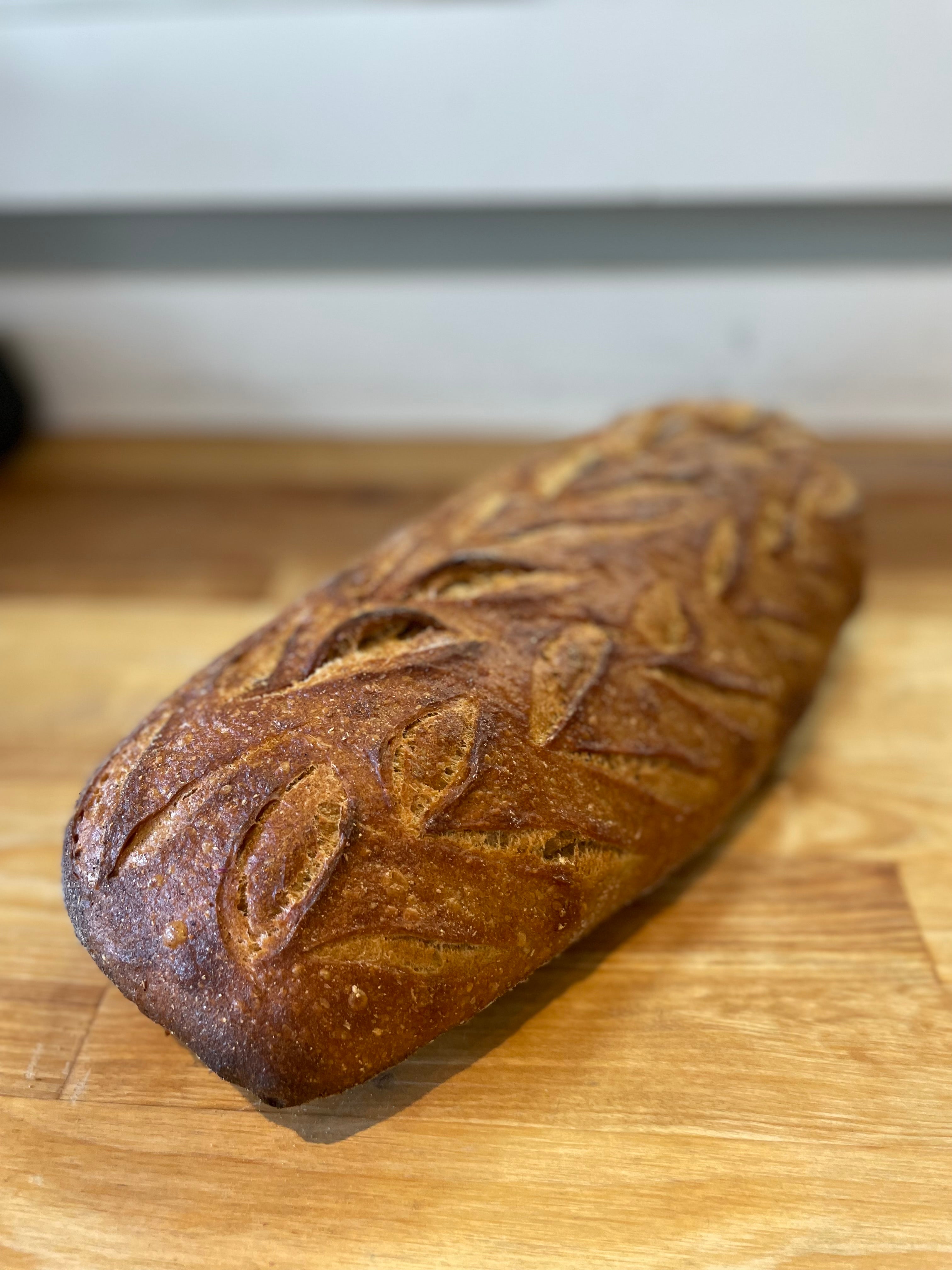 Large Whole Wheat Sourdough Kneads • Bakery • Café • Mill