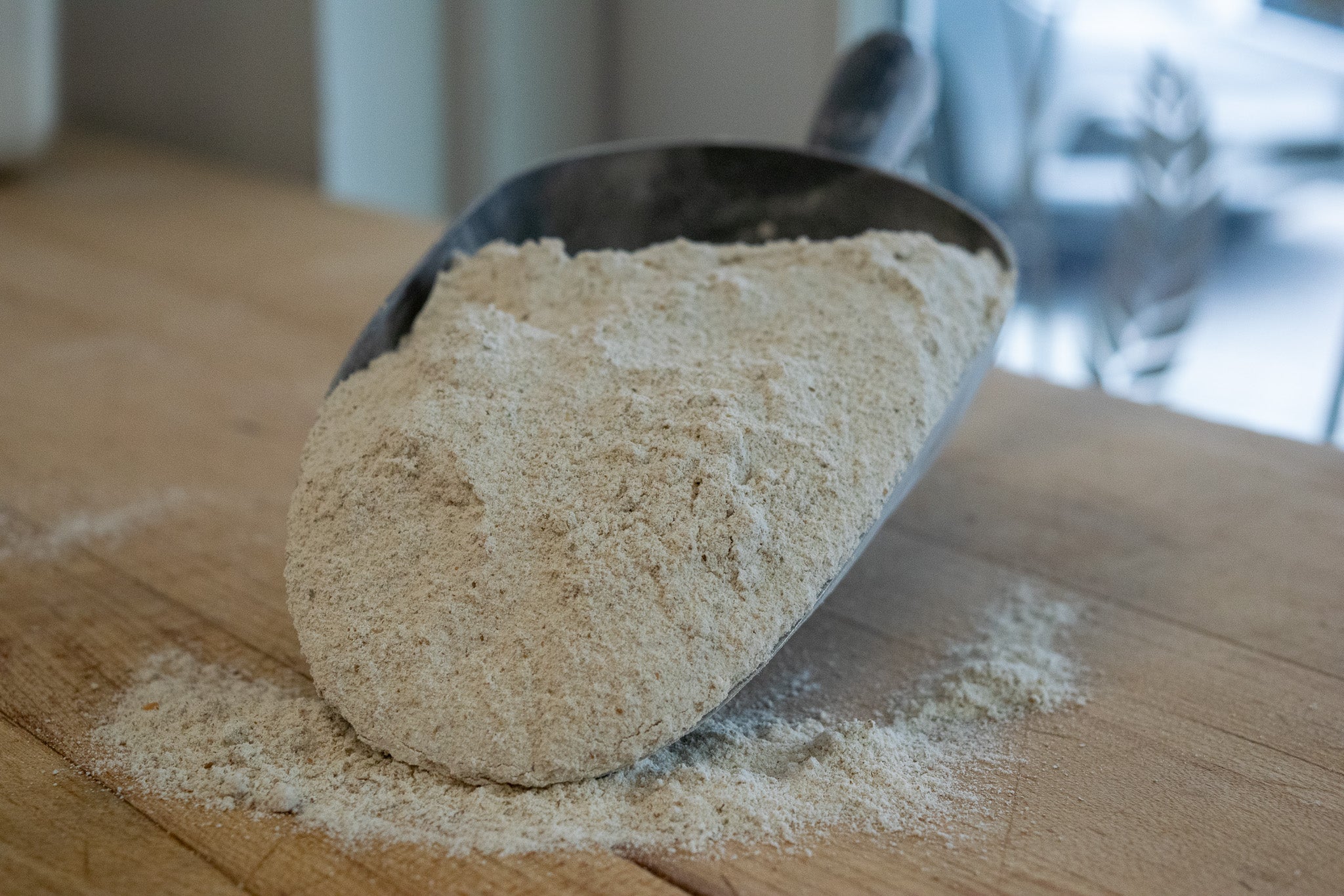 Bulk Whole Wheat AP Flour Organic 25#