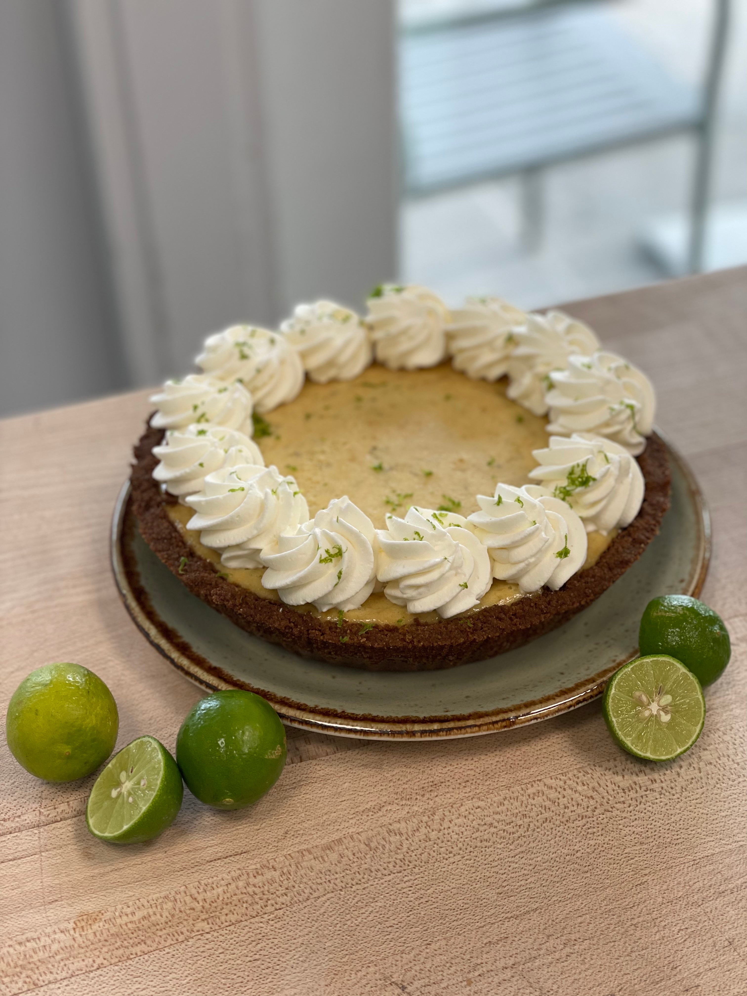 Key Lime Pie 9” Kneads • Bakery • Café • Mill