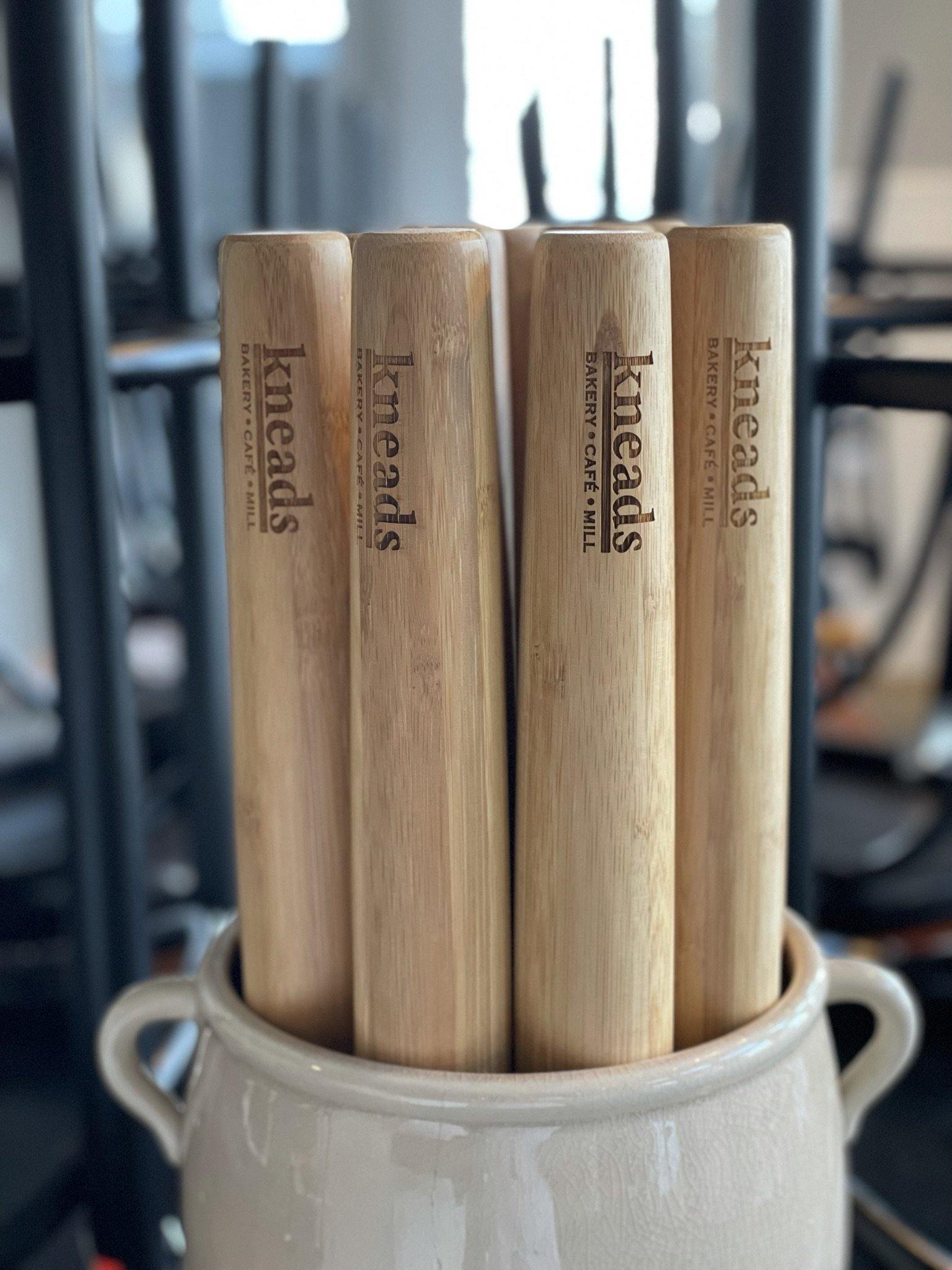 Bakers Rolling Pin - Kneads • Bakery • Café • Mill