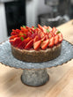 Strawberry Swirl Cheesecake 8''